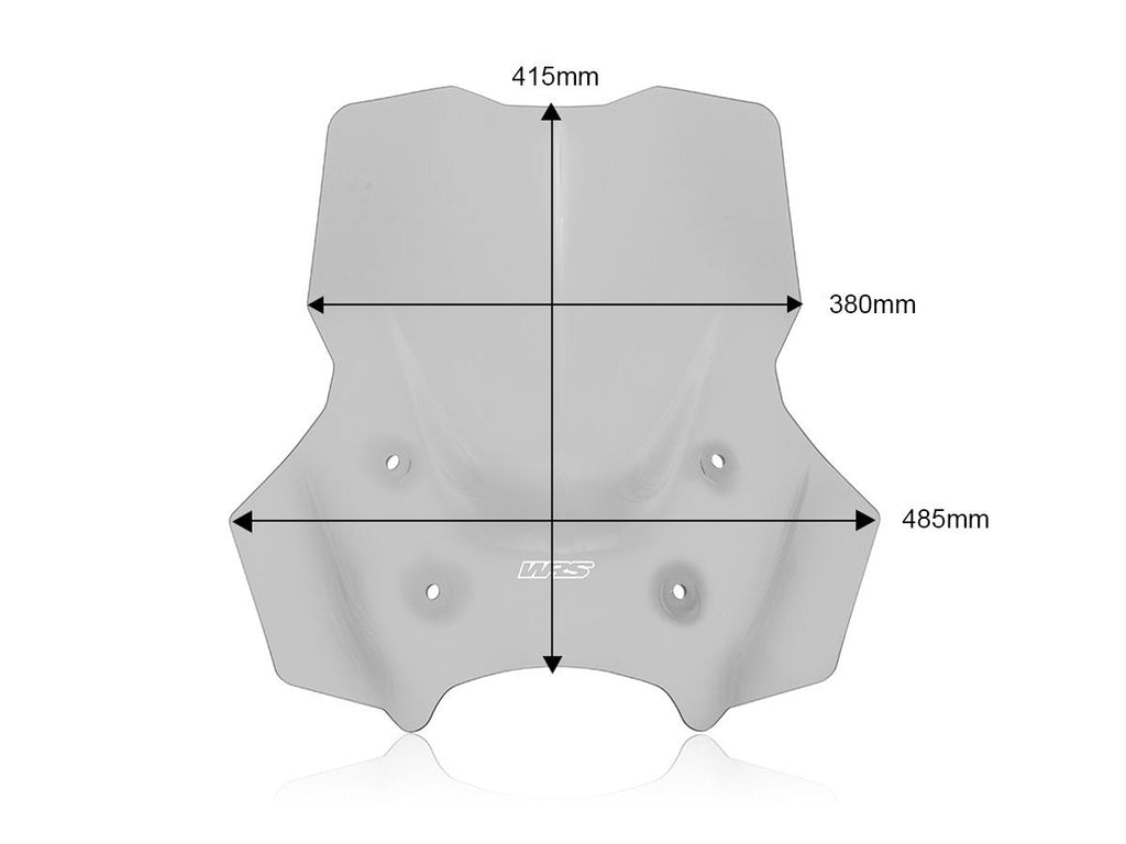 WRS Windscreen Caponord Plus With Radar BMW R 1300 GS Adventure 2024-2026
