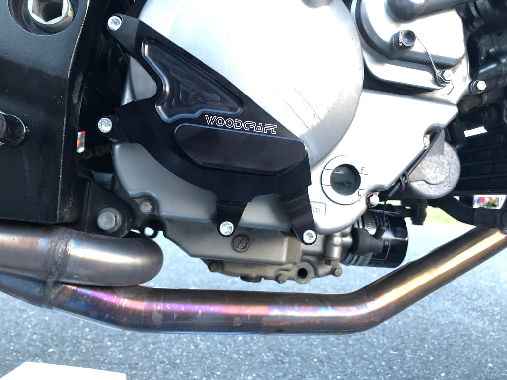 Woodcraft Suzuki 2003-12 SV650 RHS Clutch Cover Protector w/ Skid Plate