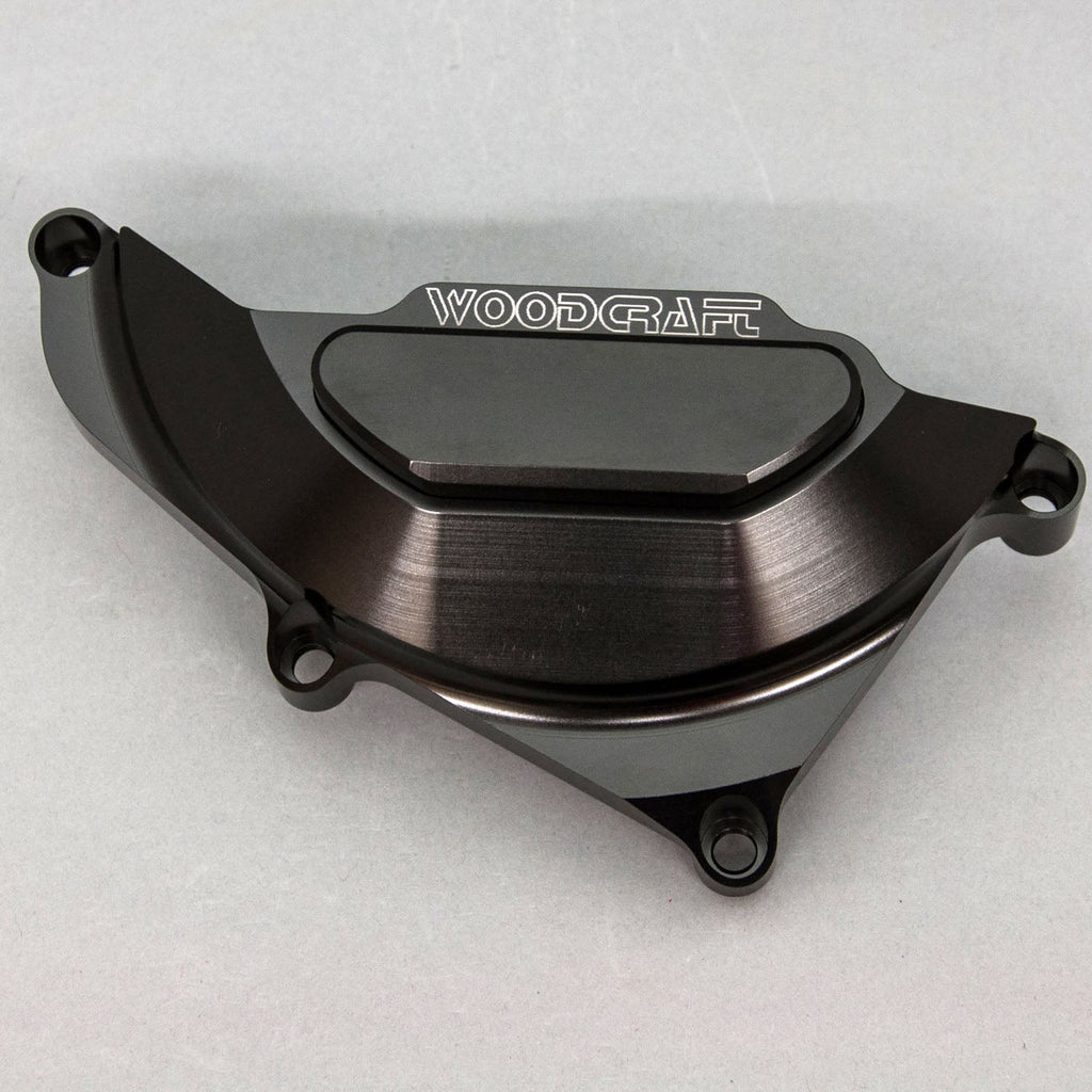 Woodcraft Yamaha R3 LHS Stator Cover Protector w/ Skid Plate
