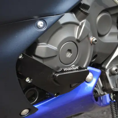 Woodcraft Yamaha FZ07,MT07 LHS Stator Cover Protector w/ Skid Plate