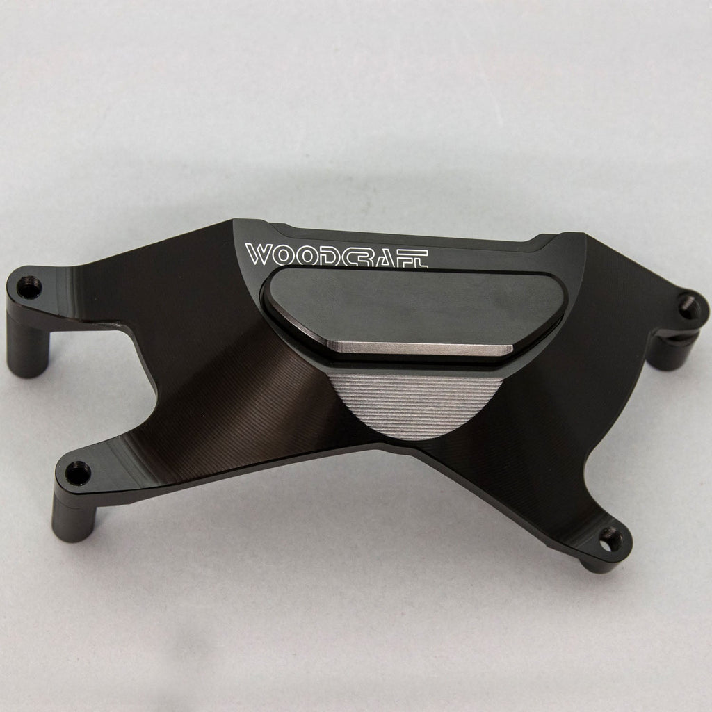 Woodcraft 2014-20 Yamaha FZ09/FJ09/XSR900 RHS Clutch Cover Protector w/ Skid Pad