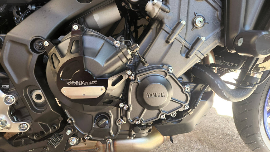 Woodcraft Yamaha MT09, R9 RHS Clutch Cover Protector