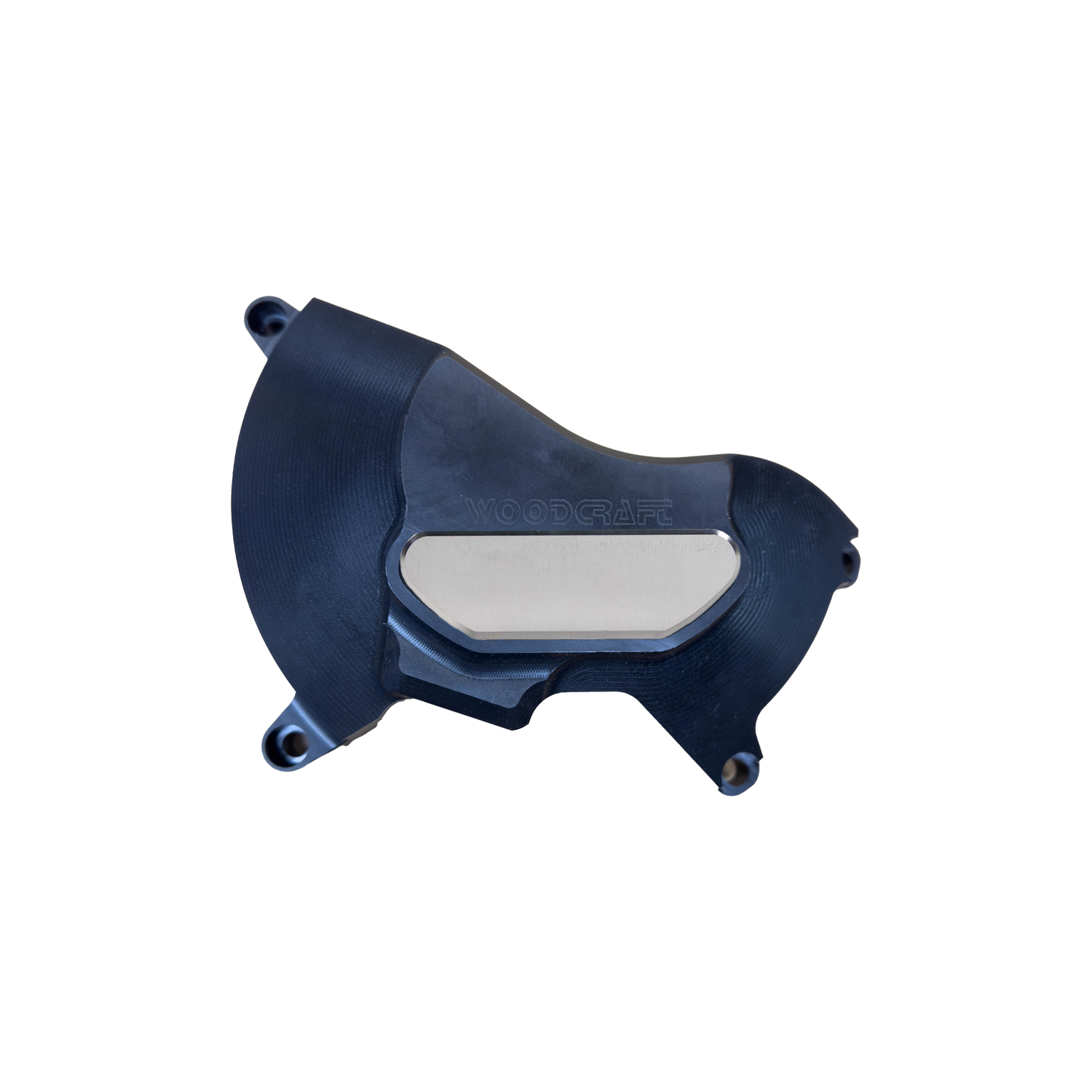 Woodcraft Triumph Daytona 675/Street Triple RHS UHMW Clutch Cover Protector w/ Skid Pad