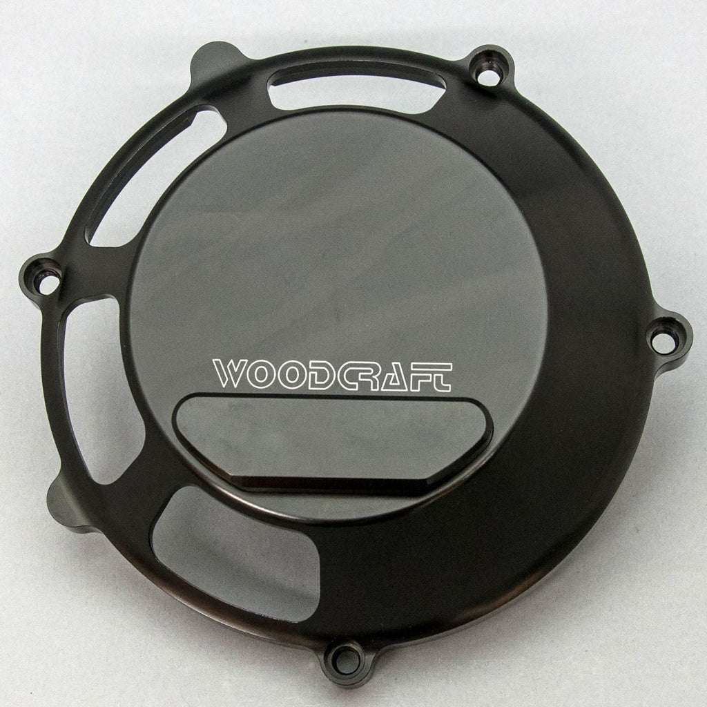 Woodcraft Ducati 748/1098/1198, S4RS RHS All (Dry) Clutch Cover w/ Skid Plate