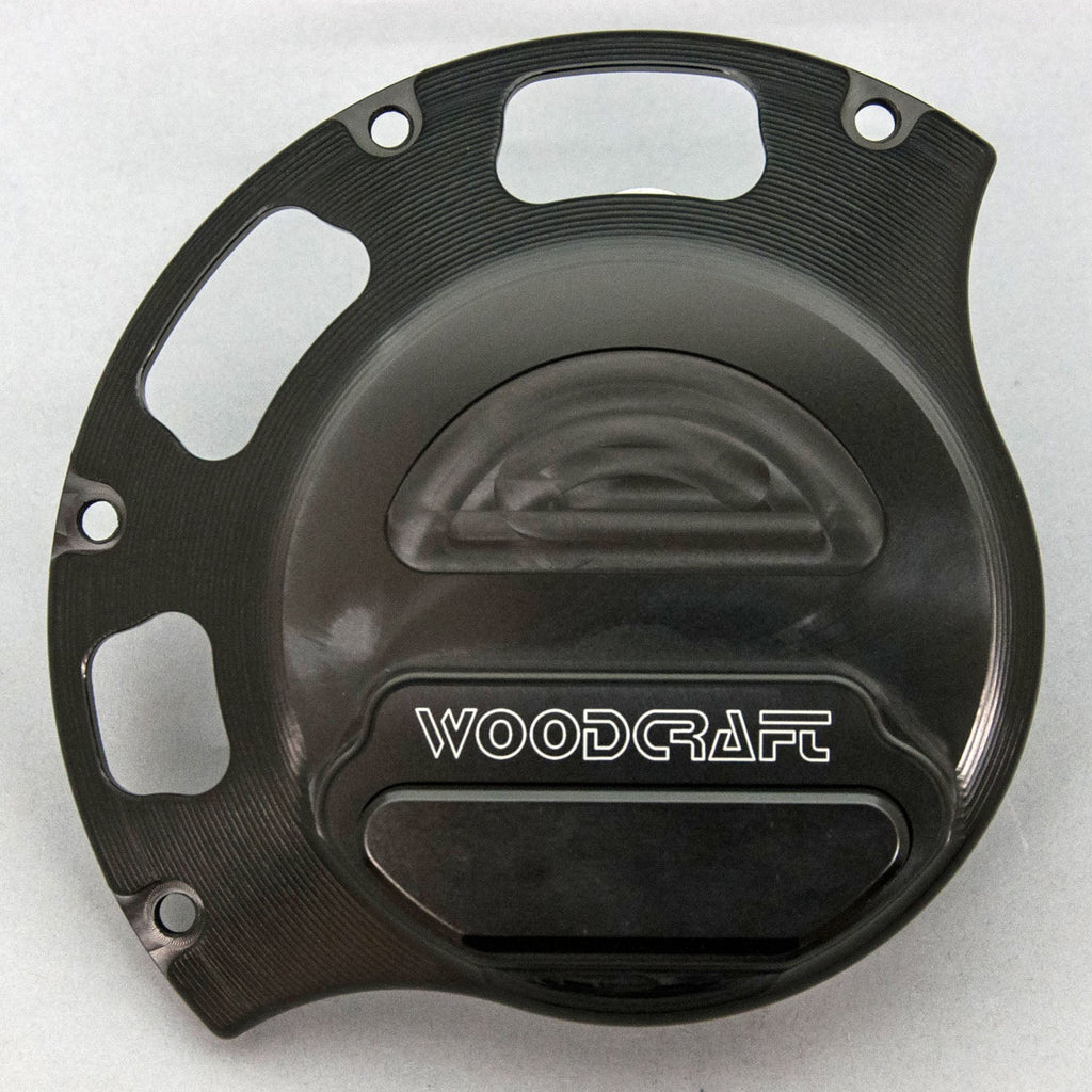 Woodcraft Ducati Wet Clutch RHS Clutch Cover Protector w/ Skid Pad