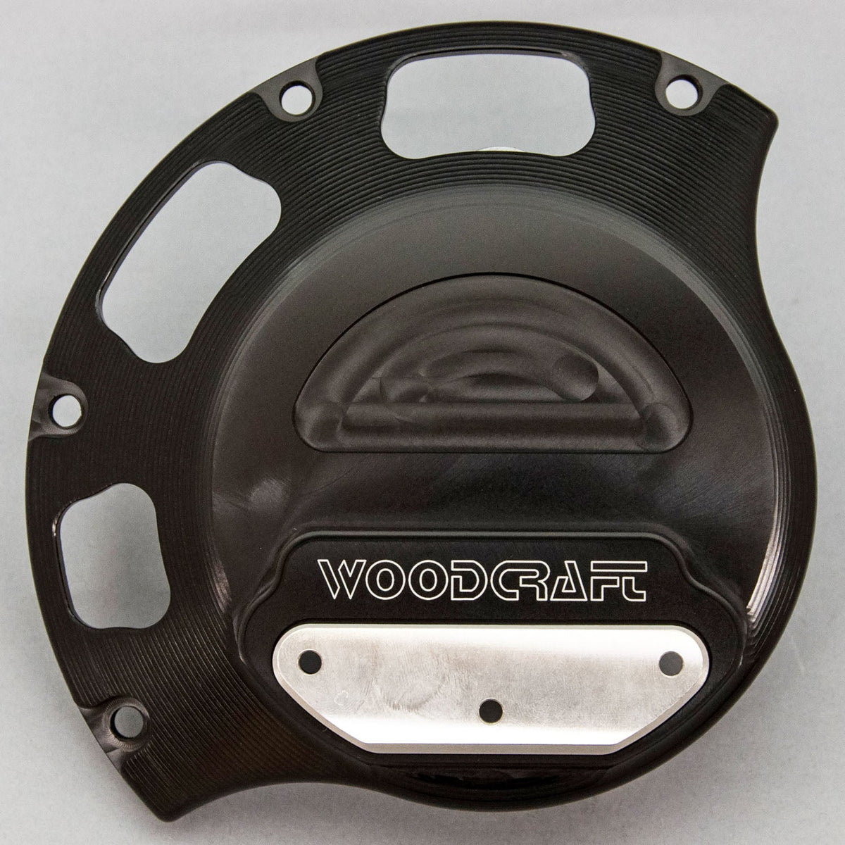 Woodcraft Ducati Wet Clutch RHS Clutch Cover Protector w/ Skid Pad