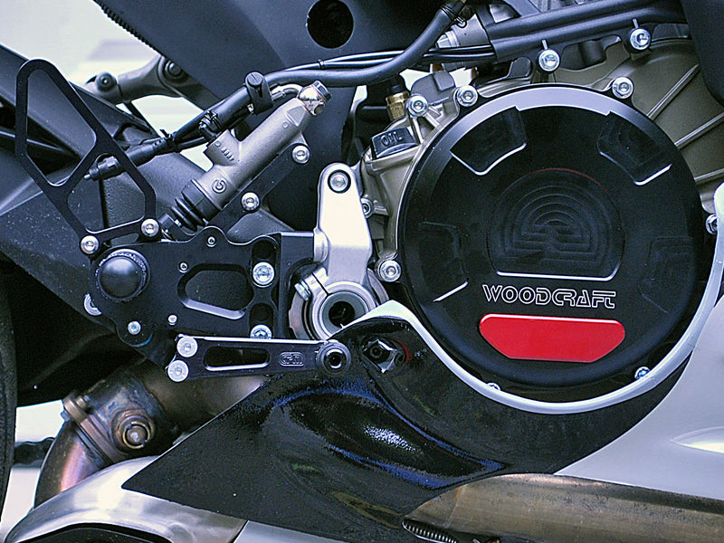 Woodcraft Ducati 1199/1299/959/V2 Panigale RHS Clutch Cover w/ Skid Pad