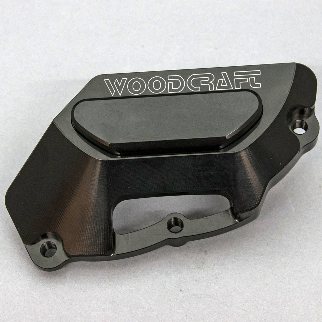 Woodcraft 2009-20 Aprilia RSV4/Tuono V4 LHS Stator Cover Protector w/ Skid Pad