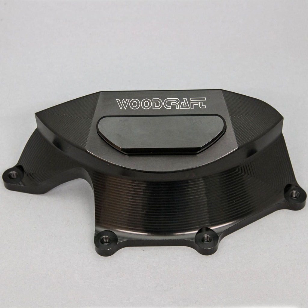 Woodcraft Aprilia RSV4/Tuono V4 RHS Clutch Cover Protector w/ Skid Pad