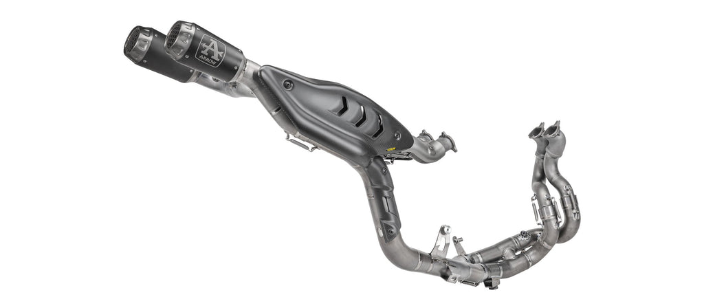 Arrow Competition "EVO" Full System with "Dark" Titanium Slip On - Ducati Panigale V4/Panigale V4 S
