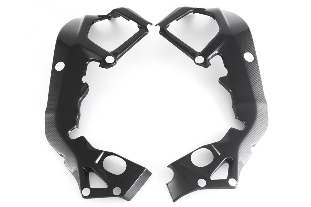Fullsix Carbon Frame Protection Guard Extension - Set - BMW S1000R/S1000RR