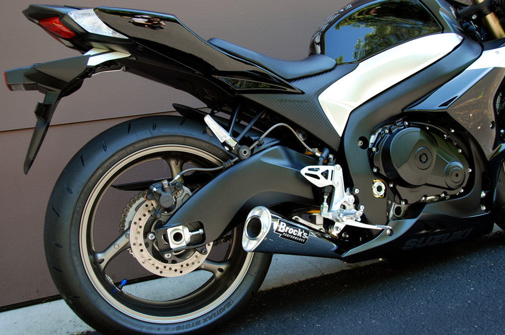 Brock's Performance Alien Head Full System 14" Muffler GSX-R1000 (09-16)