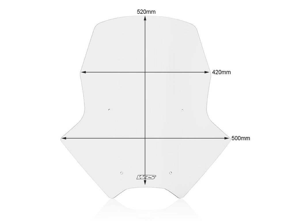 WRS Touring Windscreen Sym Jet X 125 2023-2026