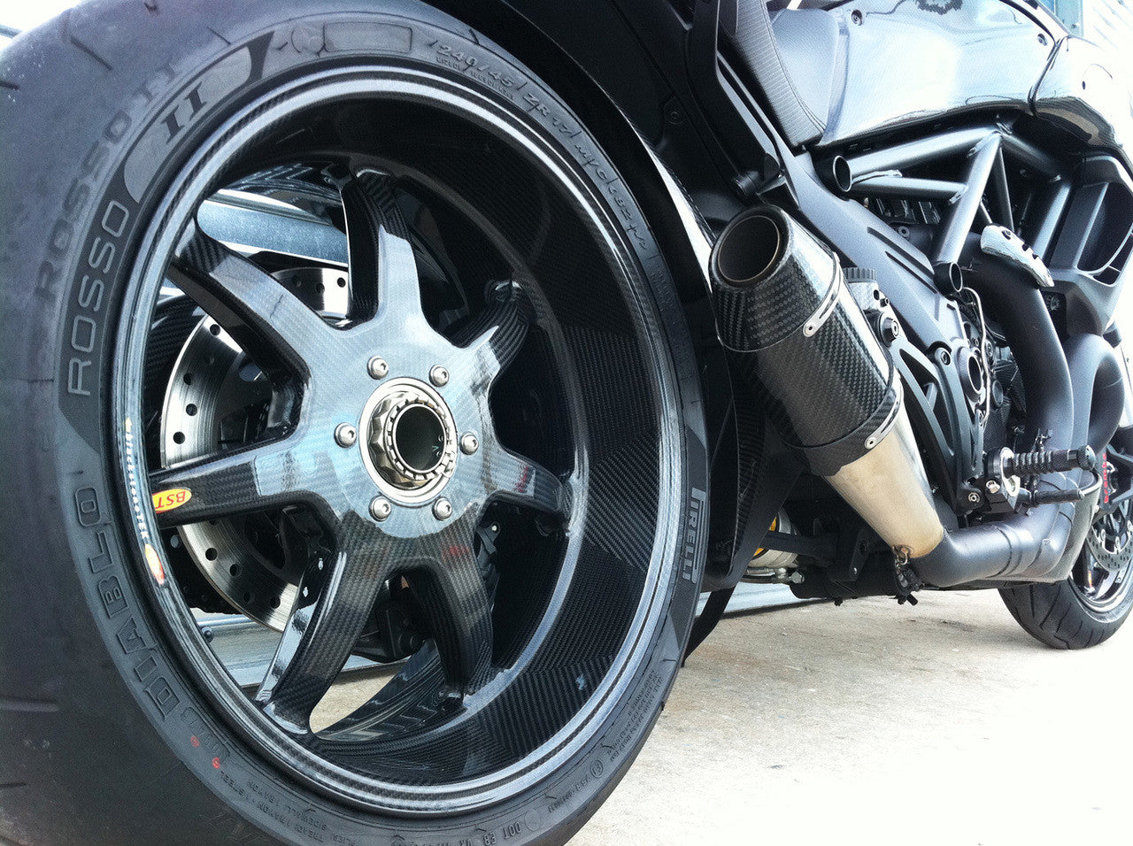 Brock's Performance BST 7 TEK 17 x 8.5 Rear Wheel - Ducati Diavel / XDiavel / S / V4 (11-25)
