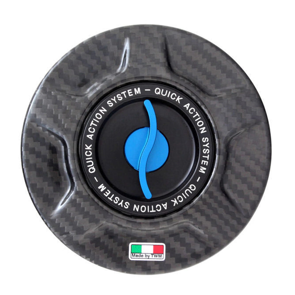 TWM Quick Action Carbon Gas Cap For Ducati - Ducati DesertX/Monster