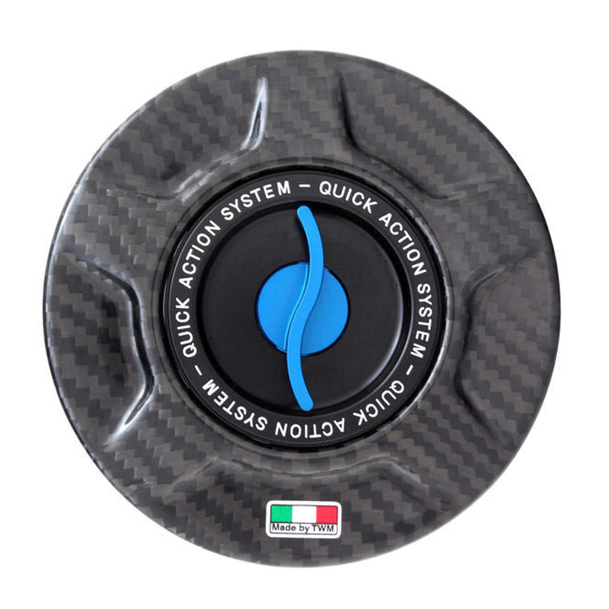 TWM Quick Action Carbon Gas Cap For KTM - KTM 1190 RC8/1190 RC8 R