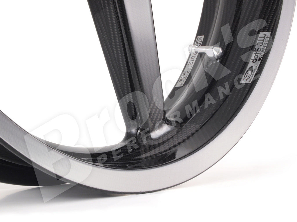 Brock's Performance BST Twin TEK 18 x 3.5 Front Wheel - Yamaha VMAX (09-21)