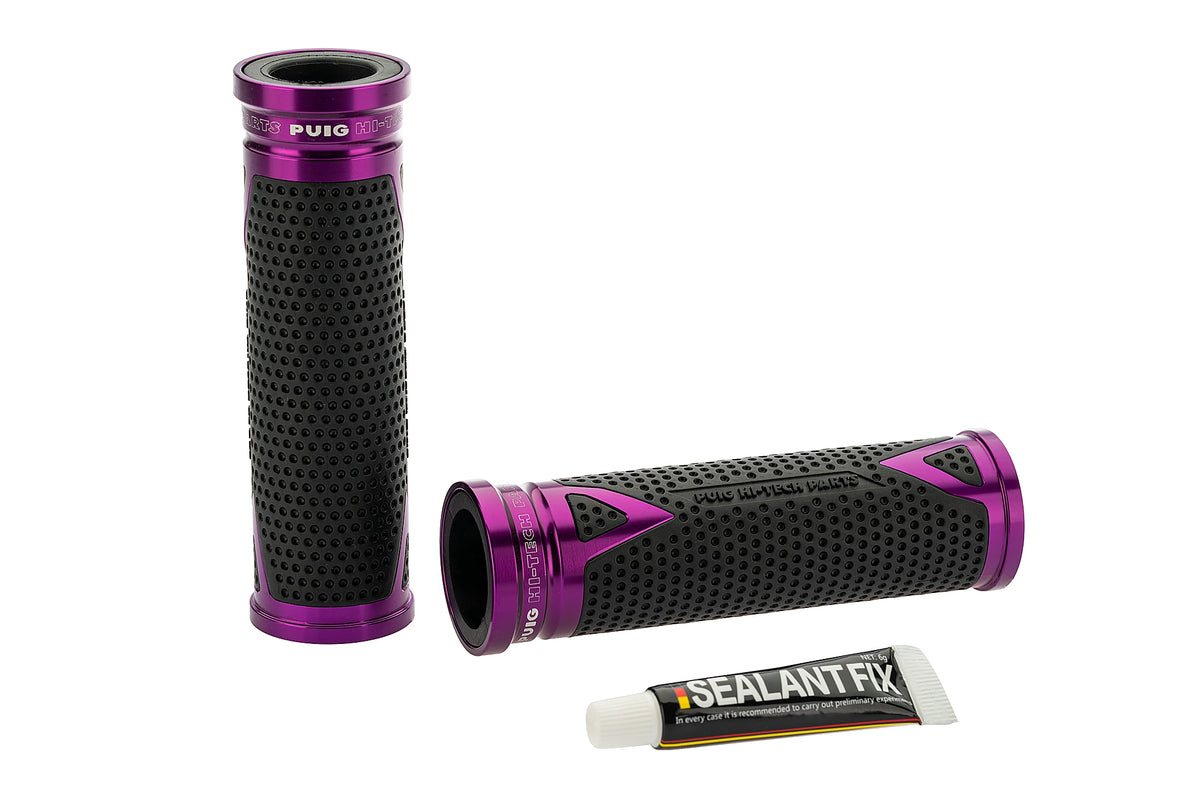 Puig Radikal Grips - Universal Hi-Tech Radikal Grips Alu
