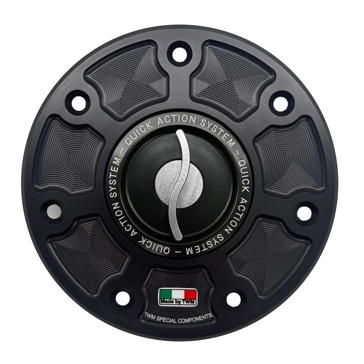 TWM Quick Action CNC Aluminum Gas Cap For Kawasaki - Kawasaki ZX636 Ninja ZX-6R/ZX750 Ninja ZX-7R
