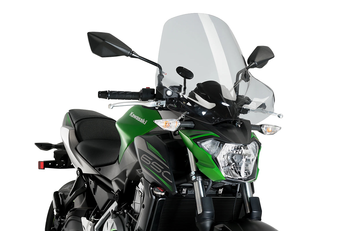 Puig Touring II Windshield - Kawasaki ER-6n/Z650 2012-Present