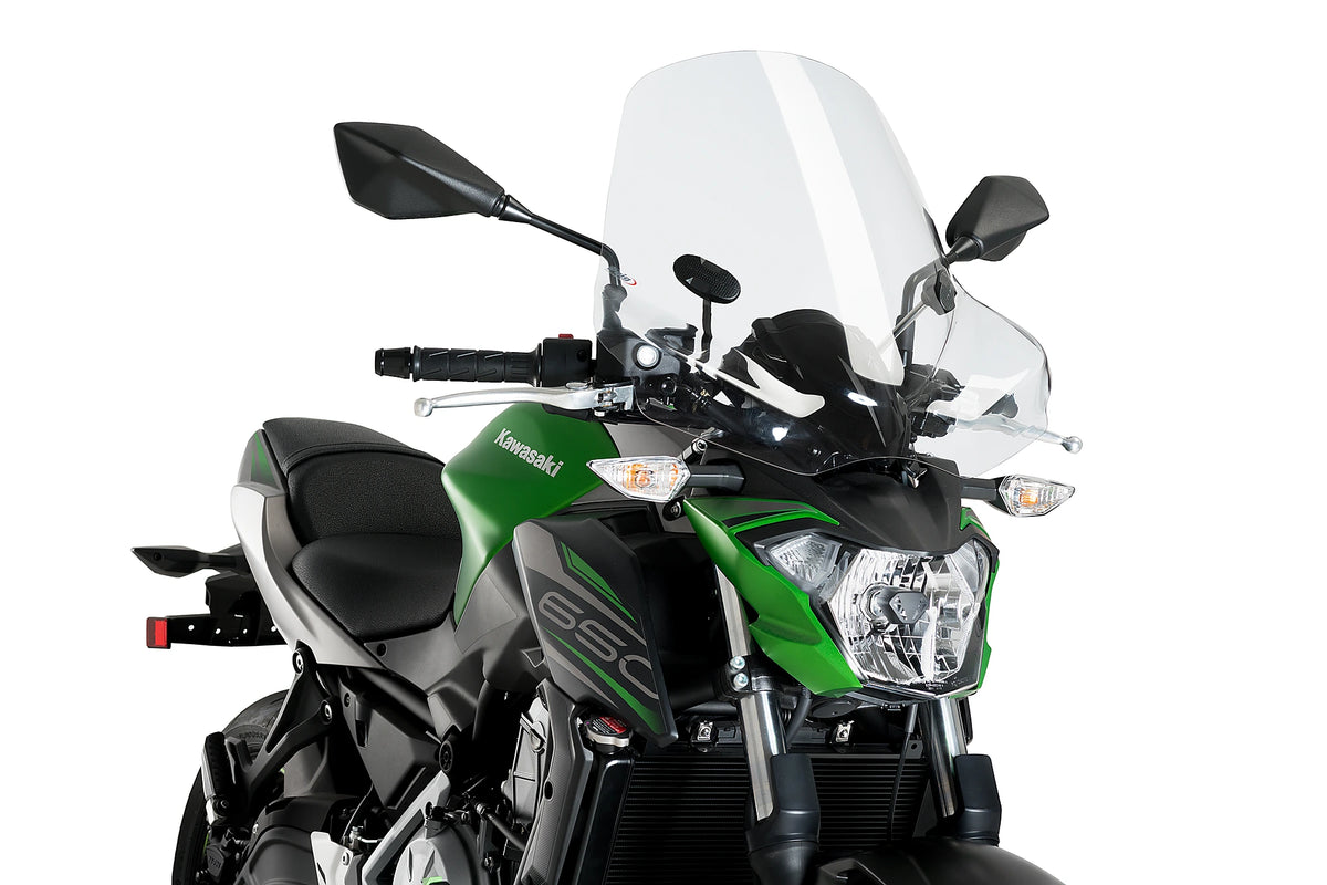 Puig Touring II Windshield - Kawasaki ER-6n/Z650 2012-Present