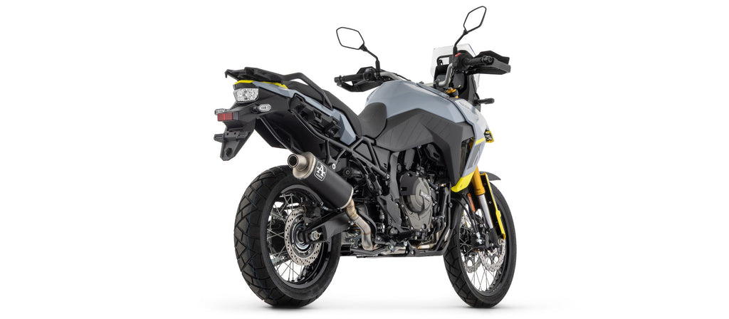 Arrow Indy-Race Aluminium "Dark" Slip On - Suzuki DL800 V-Strom 800