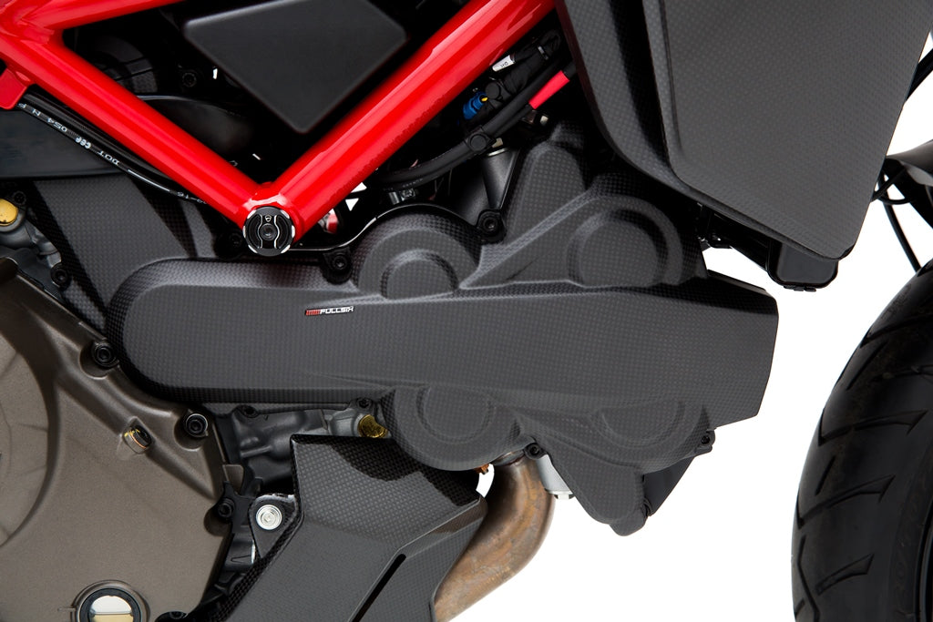 Fullsix Carbon Cam Belt Cover - Horizontal - Ducati Multistrada 950/Multistrada 1200