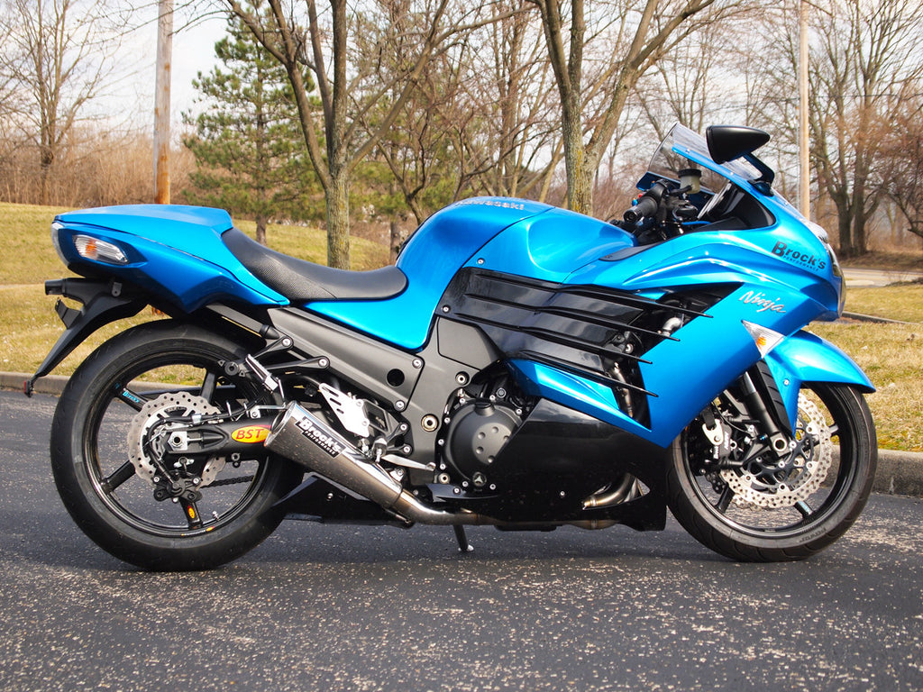 Brock's Performance Alien Head 2 Full System 14" Muffler ZX-14R (12-25)