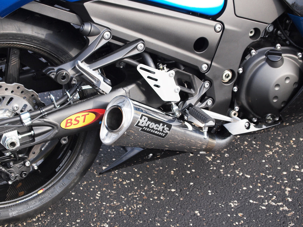 Brock's Performance Alien Head 2 Full System 14" Muffler ZX-14R (12-25)