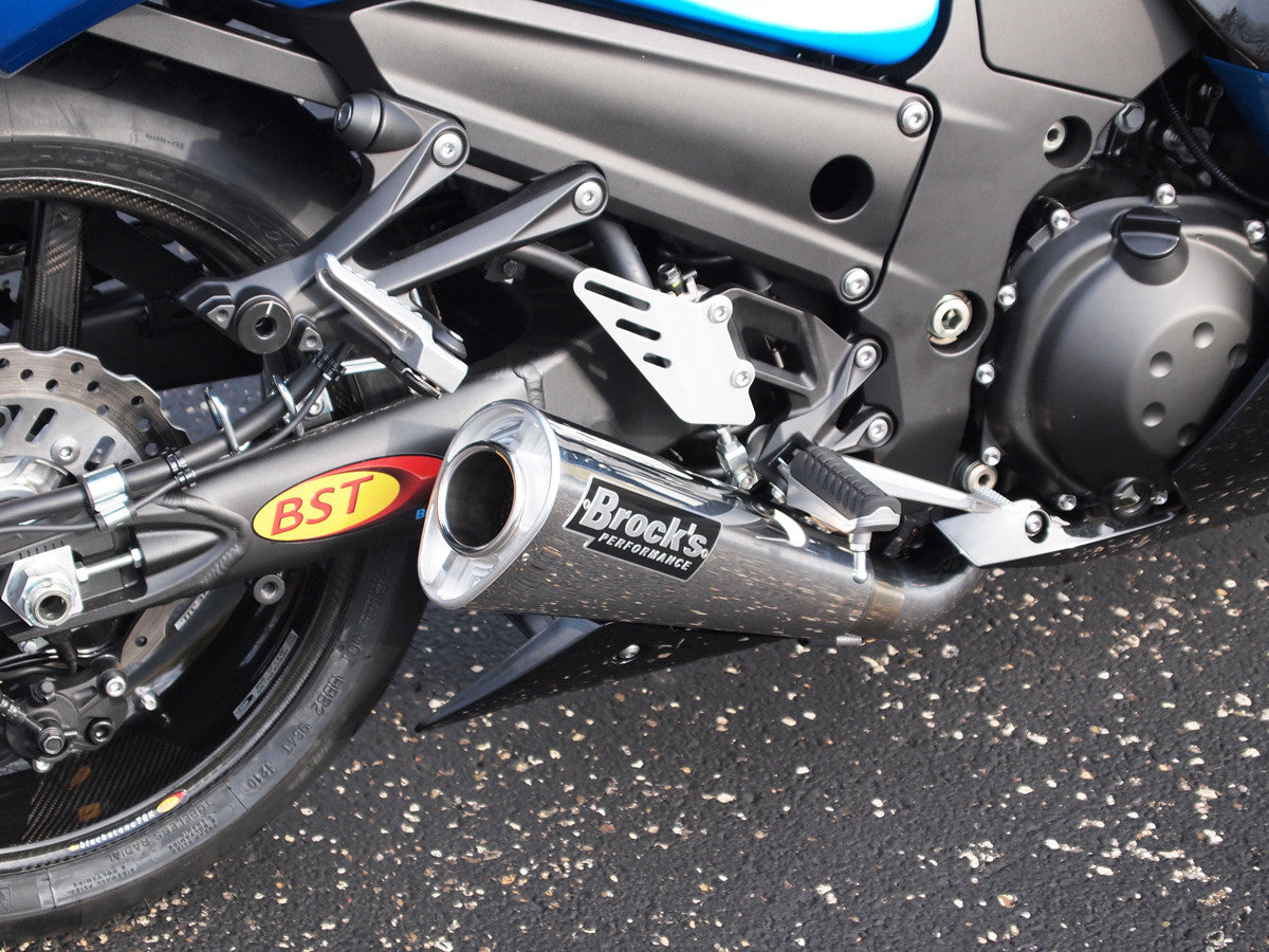 Brock's Performance Alien Head 2 Full System 14" Muffler ZX-14R (12-25)