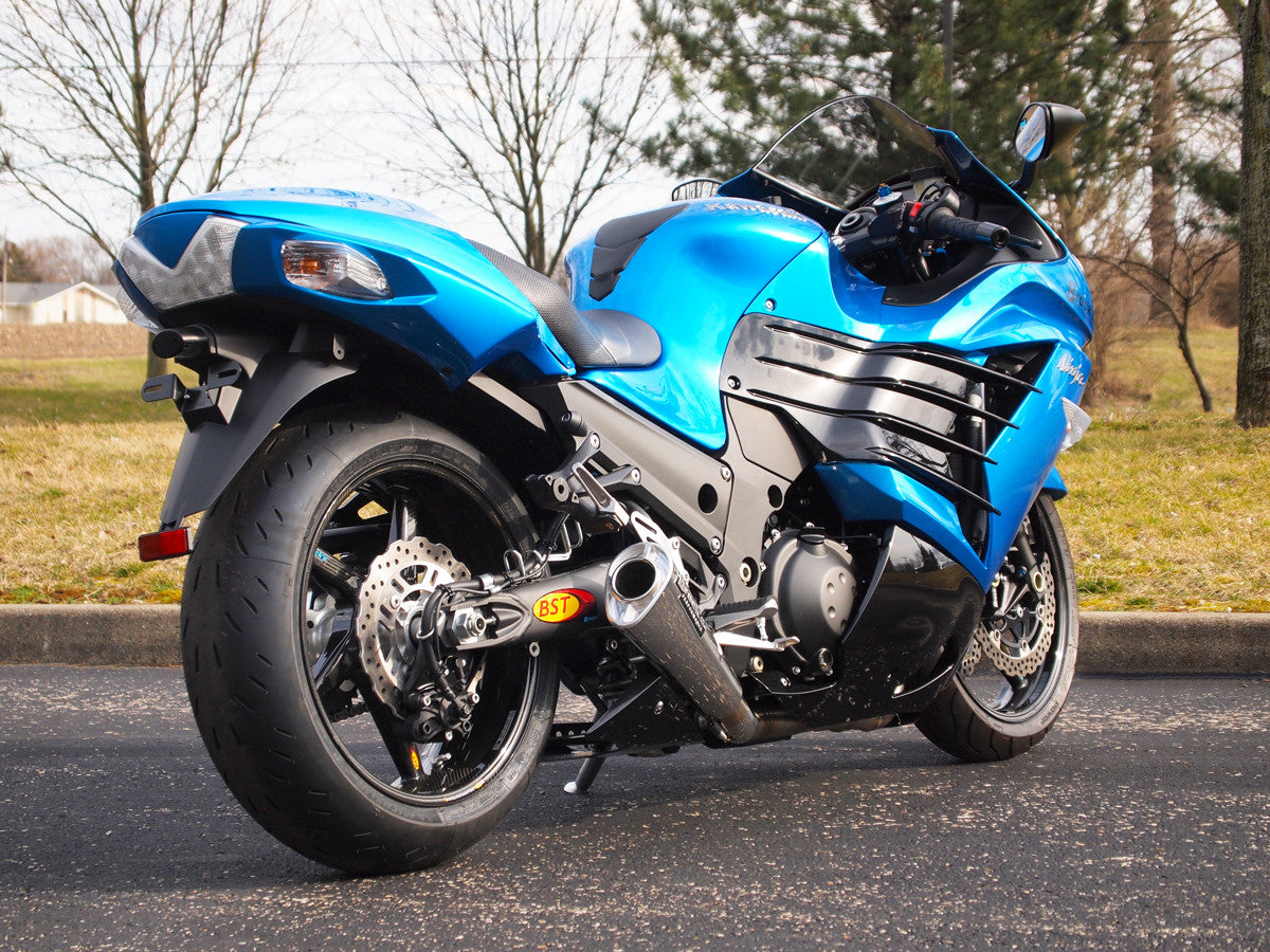 Brock's Performance Alien Head 2 Full System 14" Muffler ZX-14R (12-25)