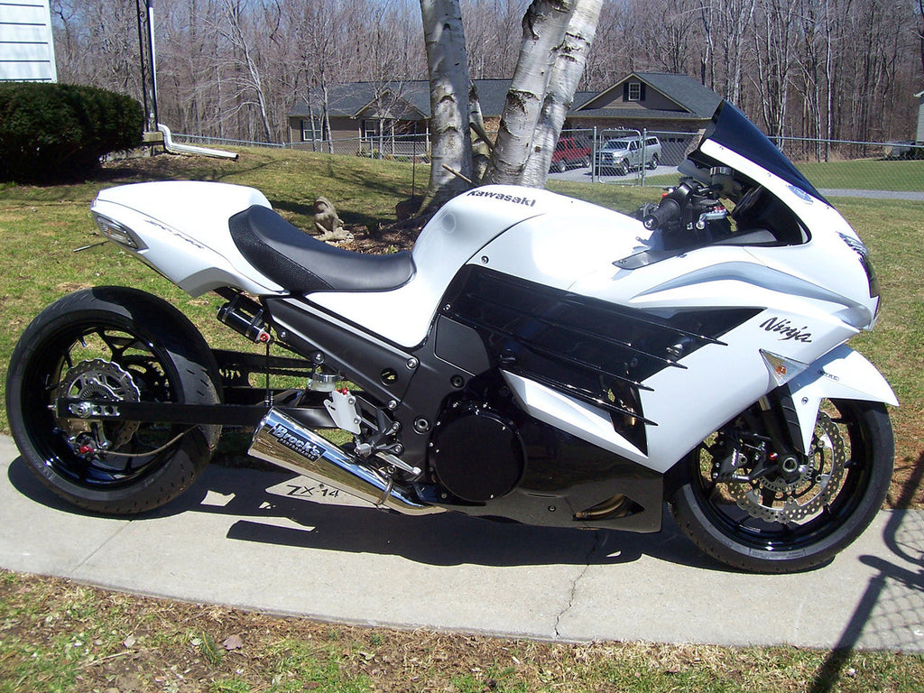 Brock's Performance Alien Head 2 Full System 14" Muffler ZX-14R (12-25)