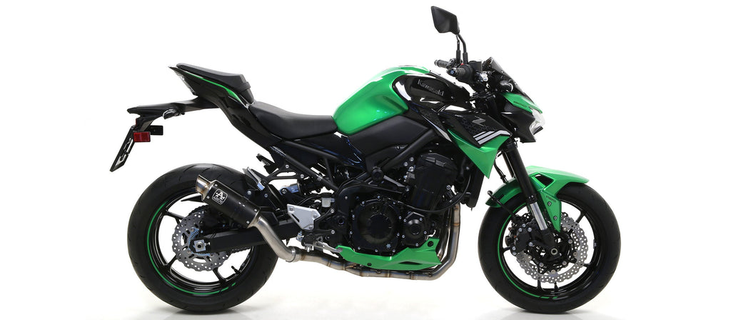 Arrow GP2 "Dark" Slip Ons Kit - Kawasaki Z900