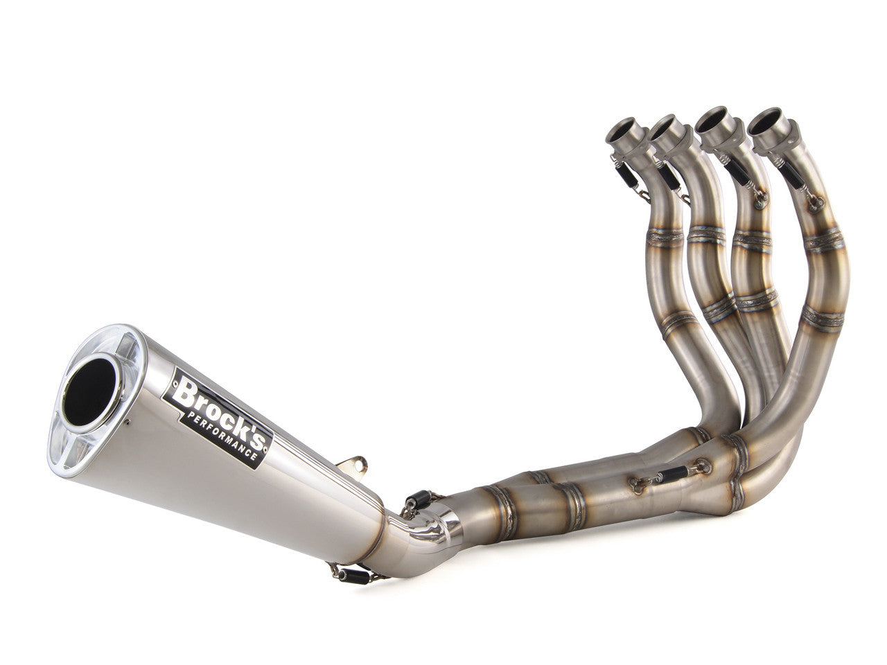 Brock's Performance Alien Head 2 Full System 14" Muffler ZX-14R (12-25)