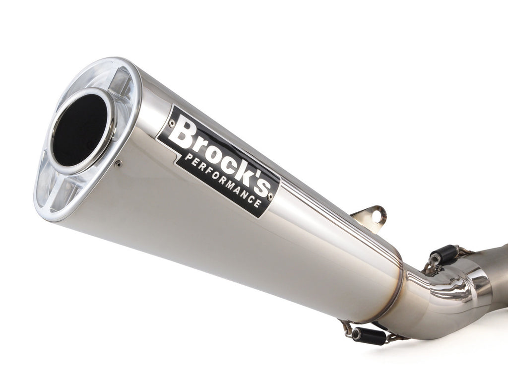 Brock's Performance Alien Head 2 Full System 14" Muffler ZX-14R (12-25)