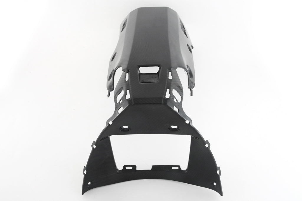 Fullsix Carbon Belly Pan Race - After Market Exhaust Without CAT - Yamaha YZF-R1/R1M