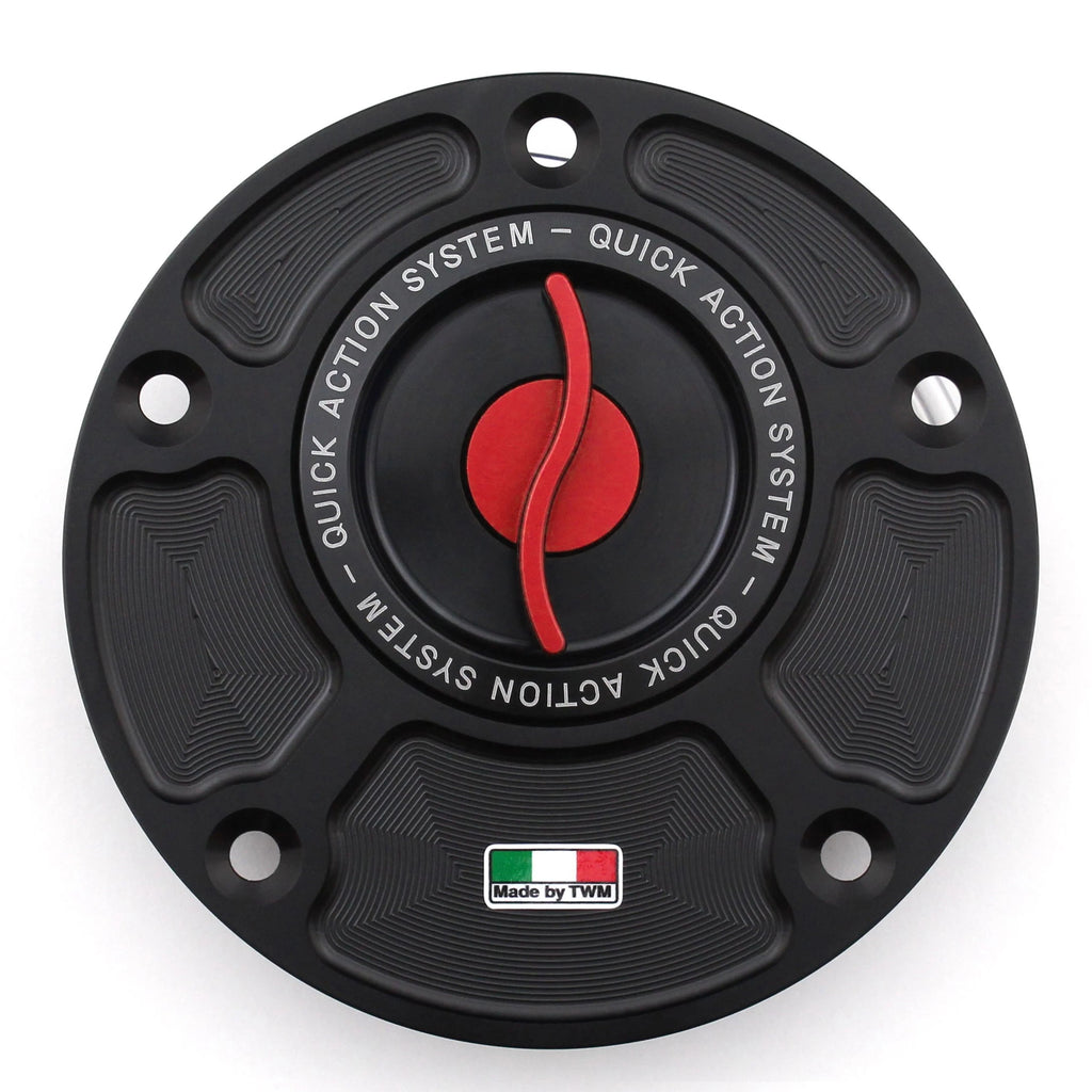 TWM Quick Action CNC Aluminum Gas Cap For Yamaha - Yamaha FZ1/FZ6