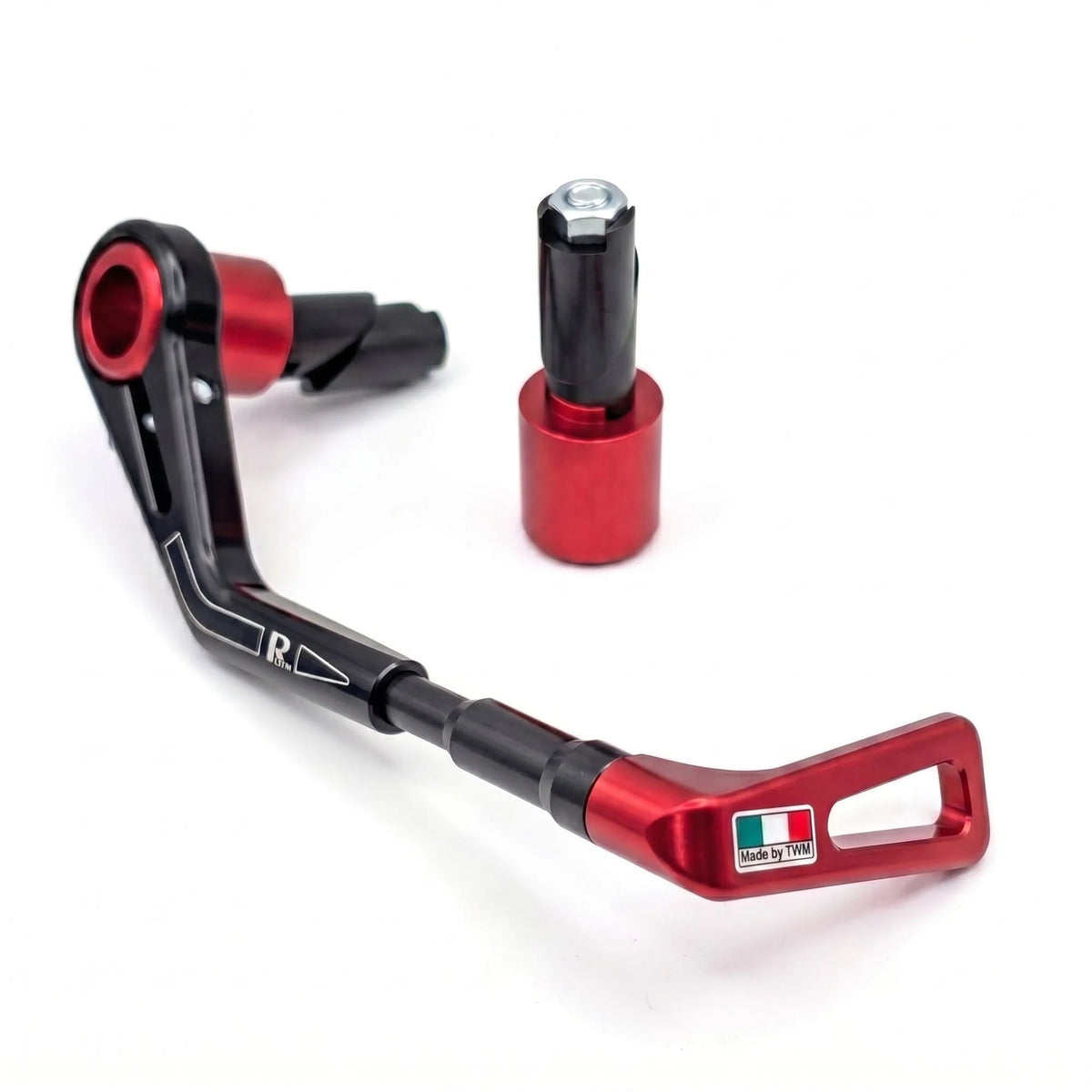 TWM CNC Aluminum Brake Lever Guard For 14mm-17mm Handlebars - Universal Fit