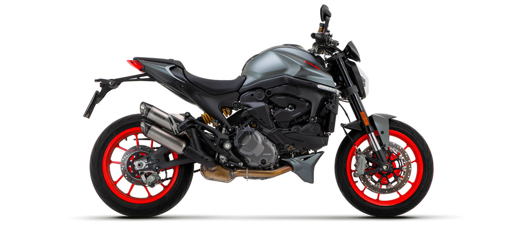 Arrow Non Catalized Mid-Pipe - Ducati Monster 937