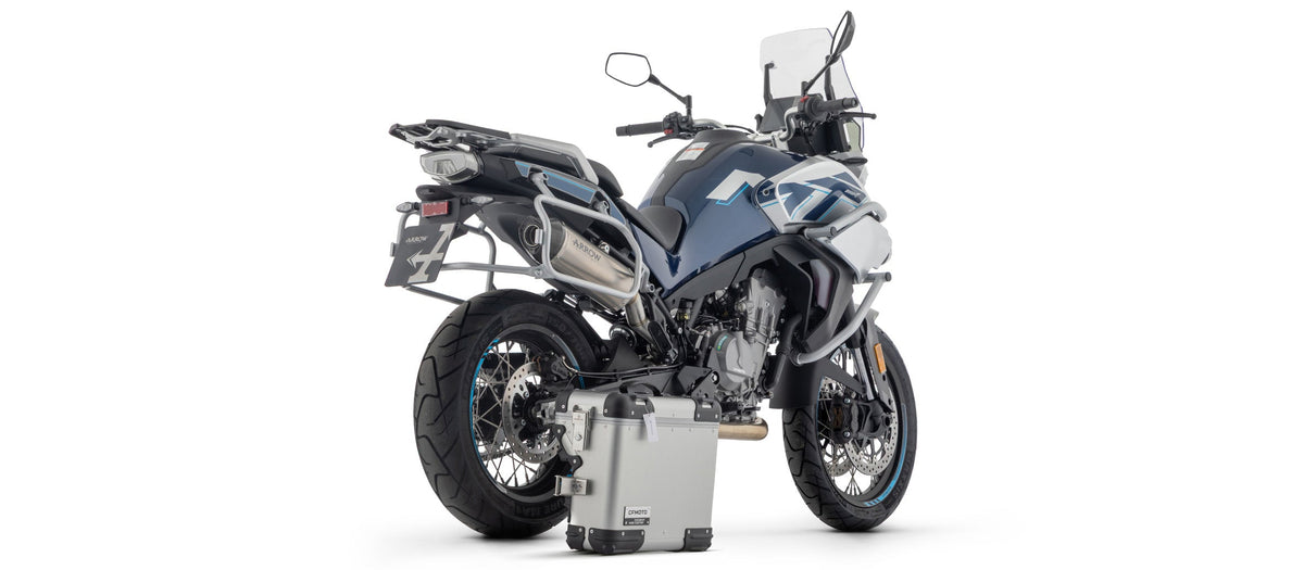 Arrow Race-Tech Titanium Slip On with Carbon End Cap - CFMoto Ibex 800 E