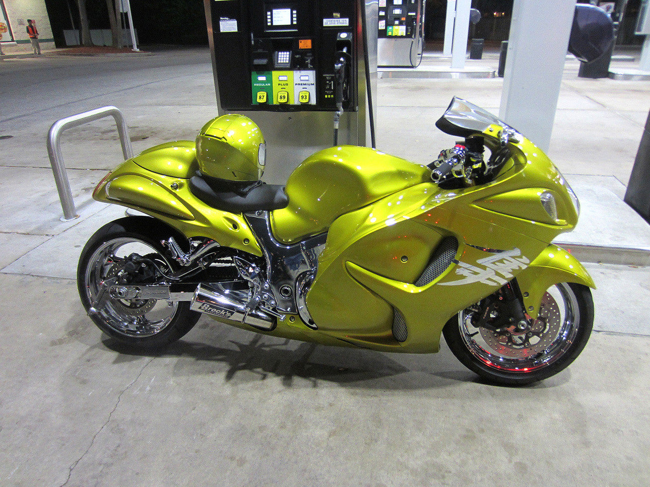 Brock's Performance ShortMeg 2 Full System 14" Muffler Suzuki Hayabusa (99-26)