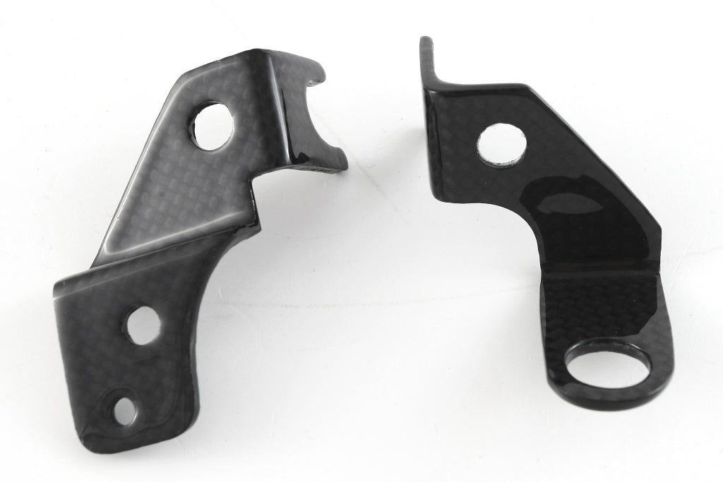Fullsix Carbon Brake / Clutch Reservoir Mount - Set - Ducati Streetfighter V4