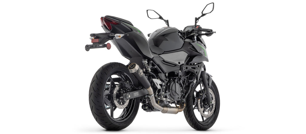 Arrow Pro-Race Nichrom "Dark" Slip On - Kawasaki Z500/Ninja 500 SE