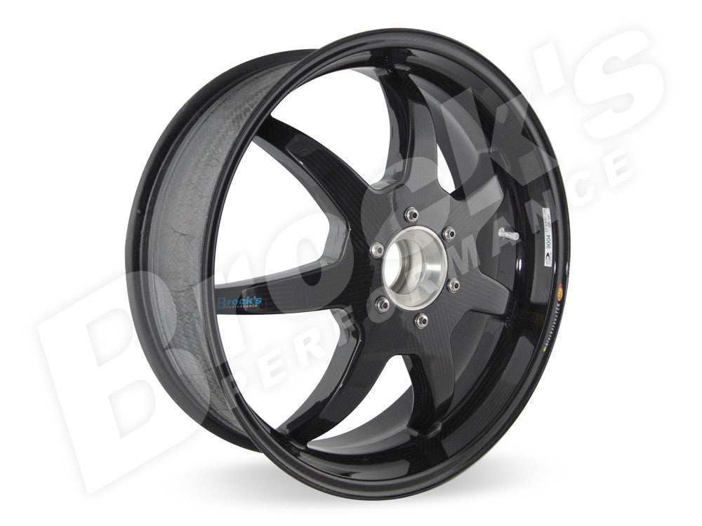 Brock's Performance BST 7 TEK 17 x 6.0 Rear Wheel - Ducati 748 / 916 / 996 / 998 (94-02) / S2R 803-1000 (05-08) / S4R (03-06) / 848 (08-13) / Hypermotard 950/SP (19-24)