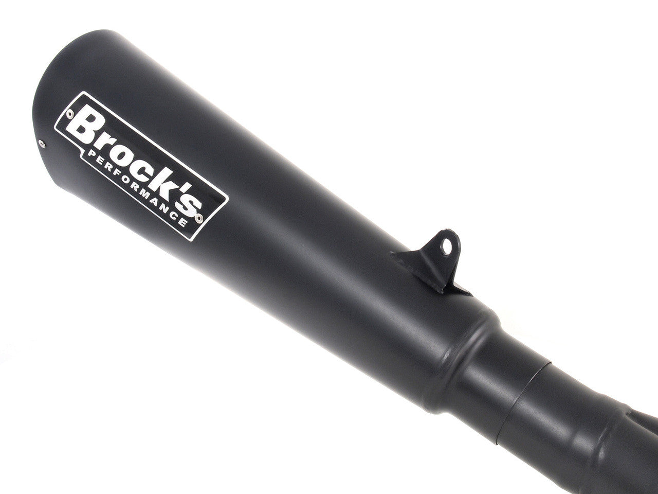 Brock's Performance Alien Head 2 Full System Black 14" Muffler Suzuki Hayabusa (99-26)