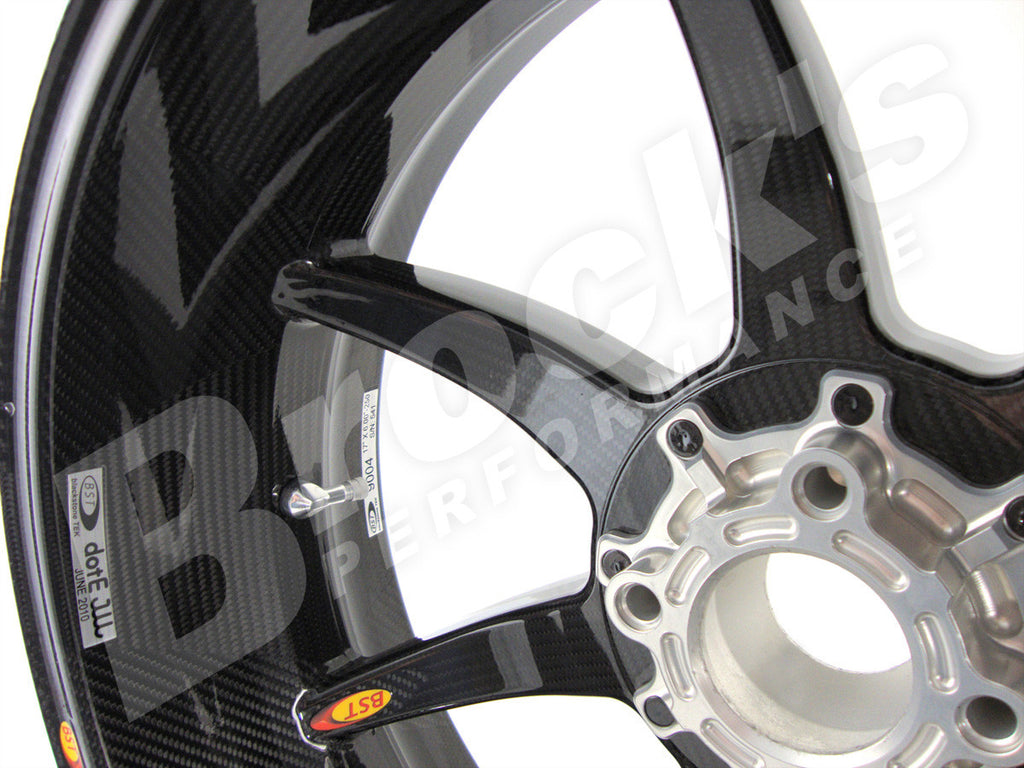 Brock's Performance BST 7 TEK 17 x 6.0 Rear Wheel - Ducati 748 / 916 / 996 / 998 (94-02) / S2R 803-1000 (05-08) / S4R (03-06) / 848 (08-13) / Hypermotard 950/SP (19-24)