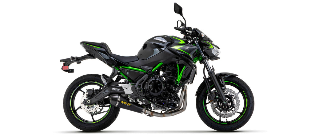 Arrow X-Kone "Dark" Full System - Kawasaki Z650/EX650 Ninja 650