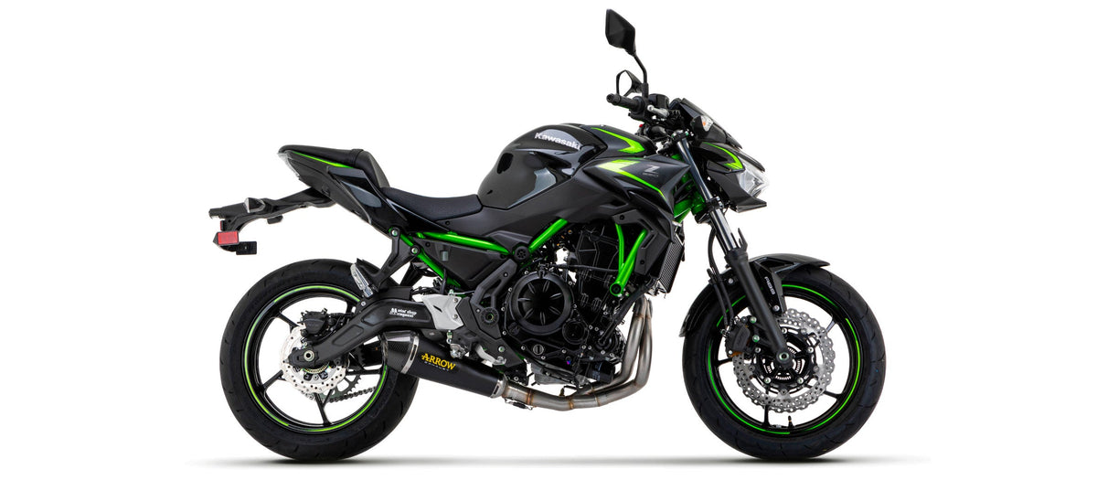 Arrow X-Kone "Dark" Full System - Kawasaki Z650/EX650 Ninja 650