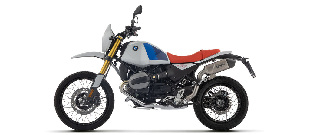 Arrow Indy Race EVO Titanium Slip On with Carbon End Cap - BMW R12 G/S