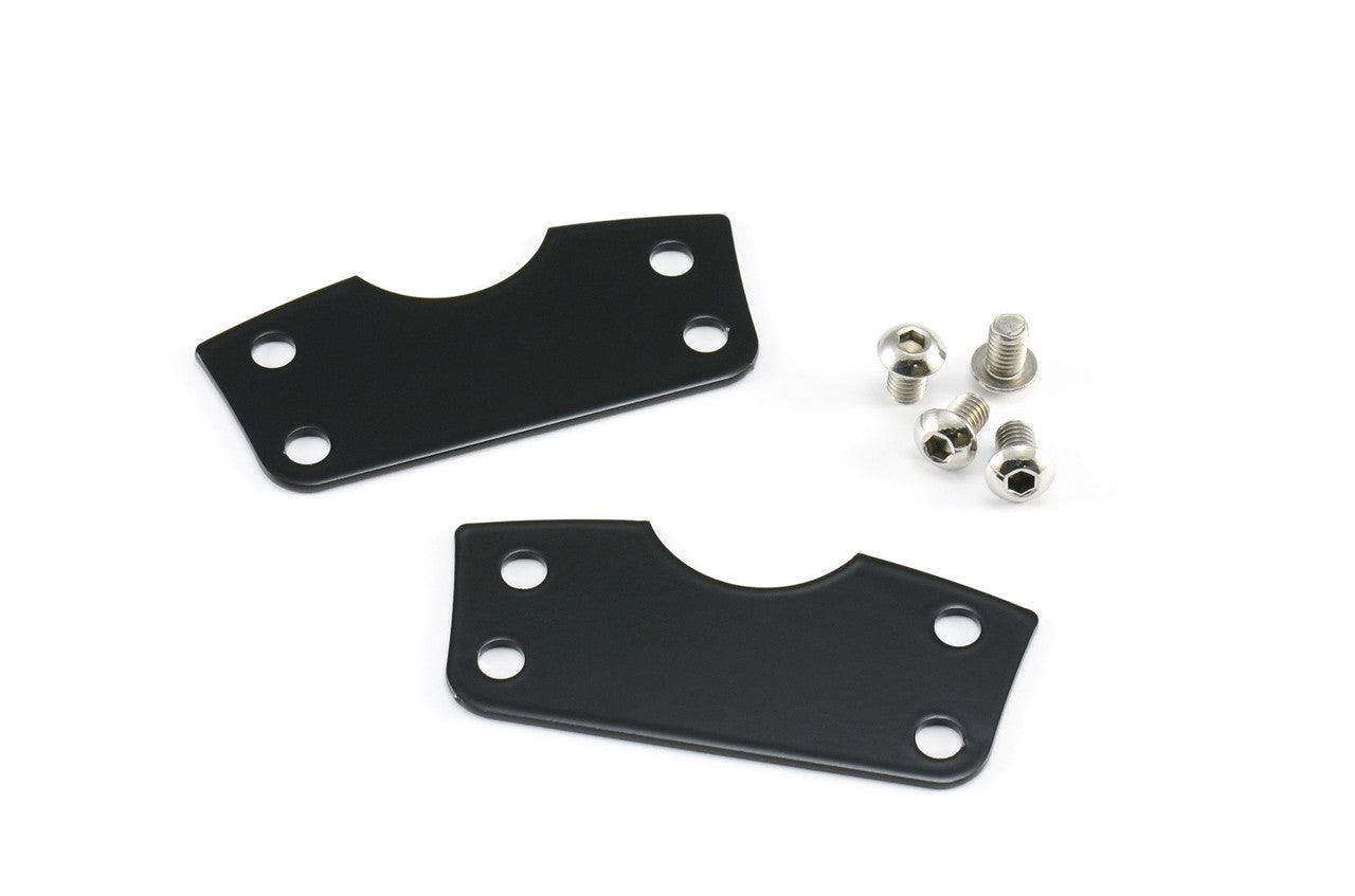 Brock's Performance Front Fender Riser for 21" Wheel Black for Harley-Davidson Touring Models (14-19)